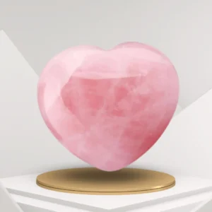 Rose Quartz Heart