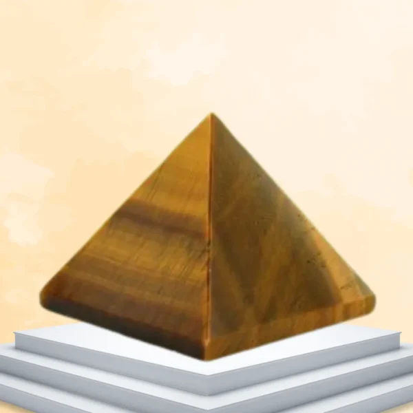 Tiger Eye Pyramids